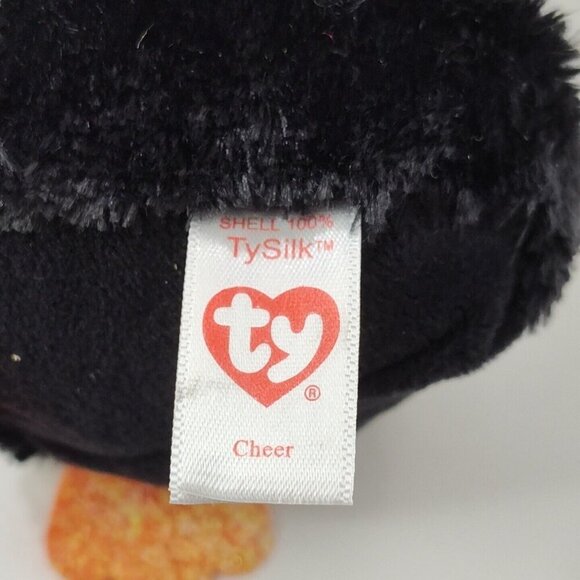 TySilk Beanie Boos Cheer The Penguin Stuffed Animal Plush Toy 2021 Winter NO TAG - Picture 3 of 10